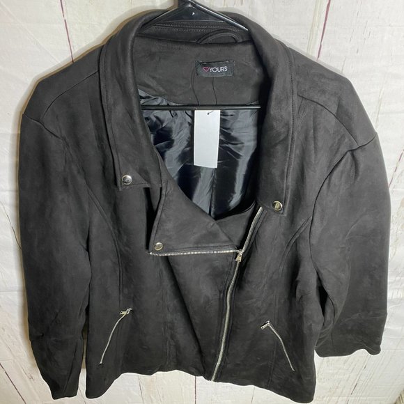 Heart Yours Womens Jacket Polyester Black EUR 58-60 NWT - Picture 2 of 9